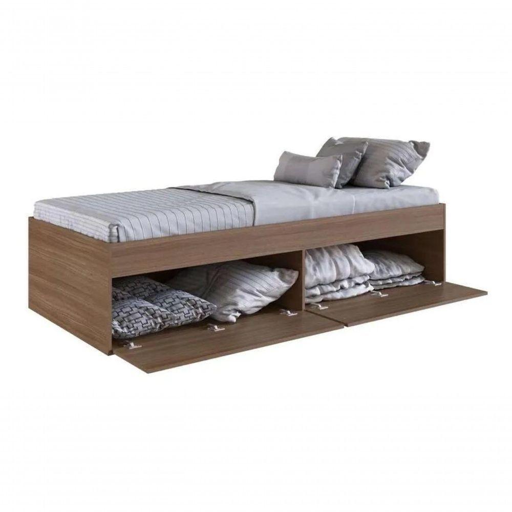 Quarto Juvenil C- Cama 80 E Mesa De Cabeceira Tokio - 3