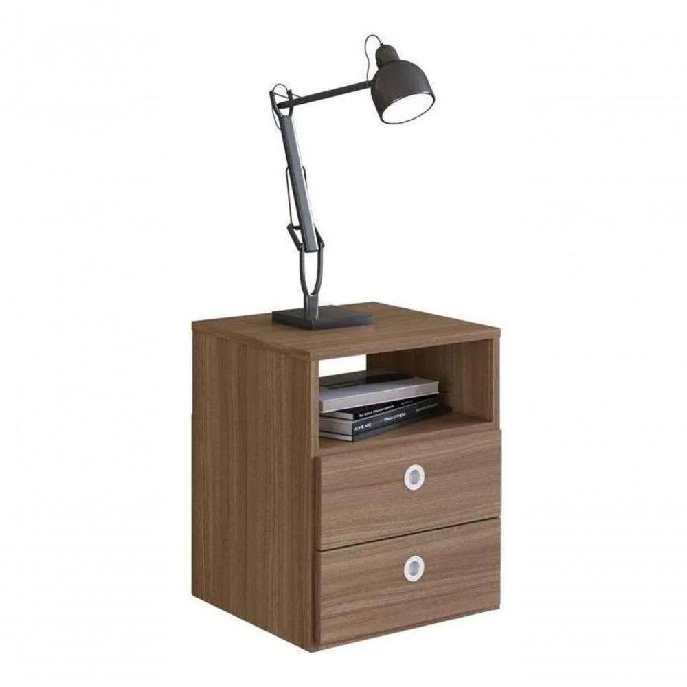 Quarto Juvenil C- Cama 80 E Mesa De Cabeceira Tokio - 4