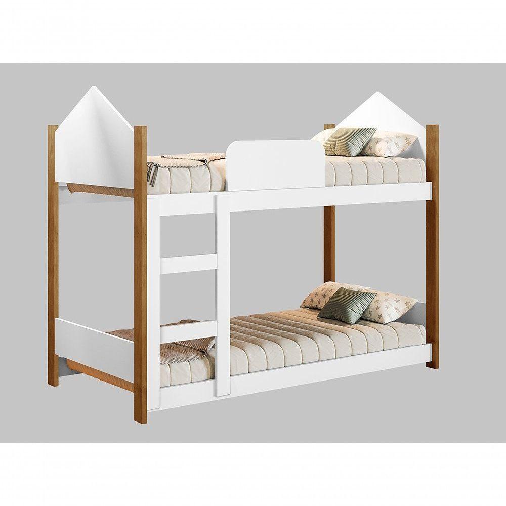 Beliche Infantil Magia Branco Grenat - Gabrielli Móveis - 3