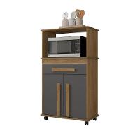 Multiuso Com 2 Portas Quioto Cinamomo Grafite - 2