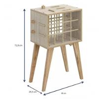 Adega 12 Garrafas Linha Cordel - 2