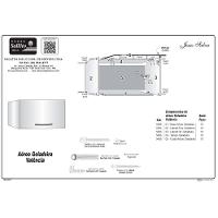 Aéreo Geladeira Valência Branco Salleto Móveis Carvalho Com Grafite