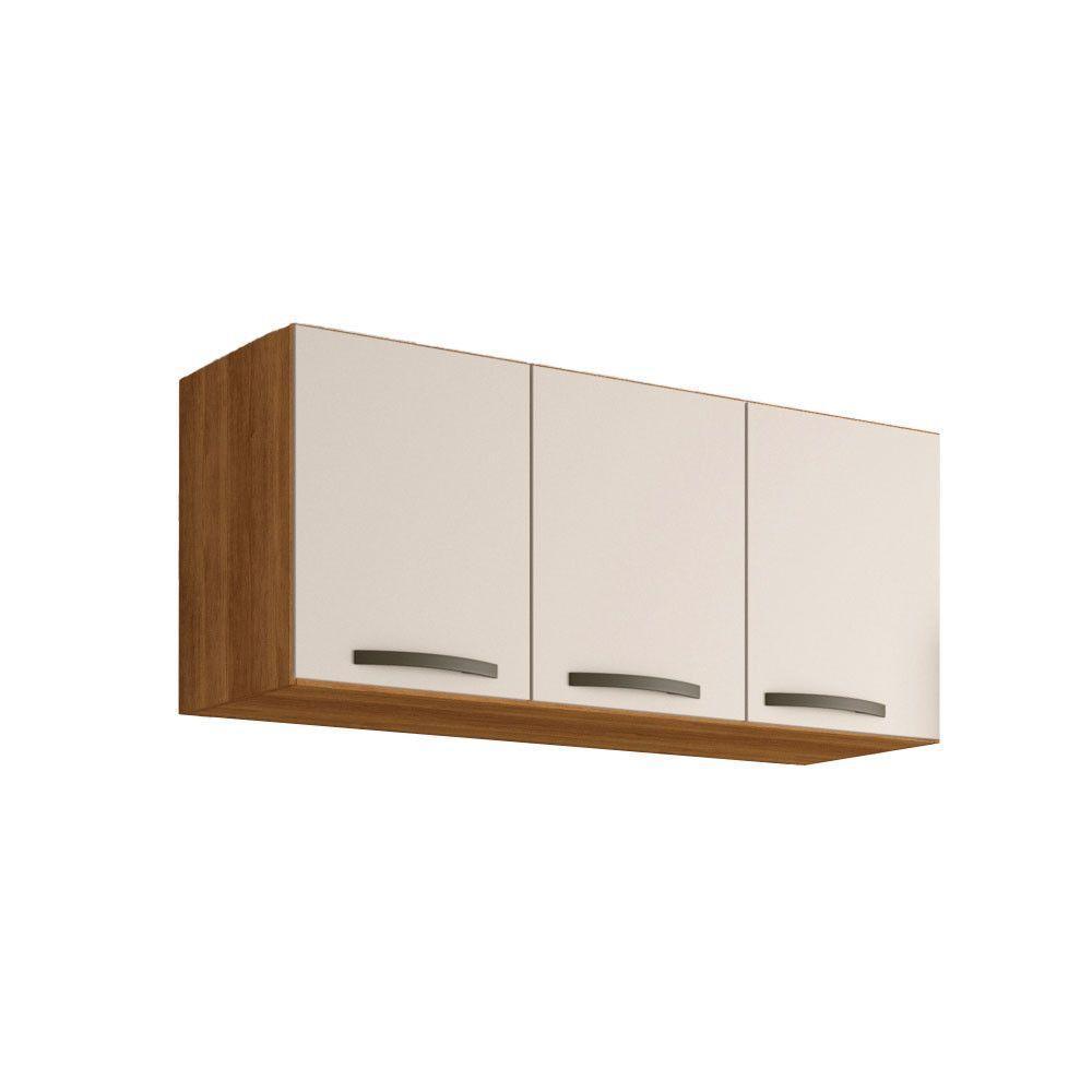 Aéreo Triplo Valência Branco Salleto Móveis Cinamomo Com Off White - 6