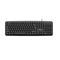 Teclado Usb Letron Day By Day Preto Ergonomico Km 1801 - 1
