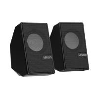 Caixa De Som Usb Letron Office Cyber Estereo Alto Falante Au - 1