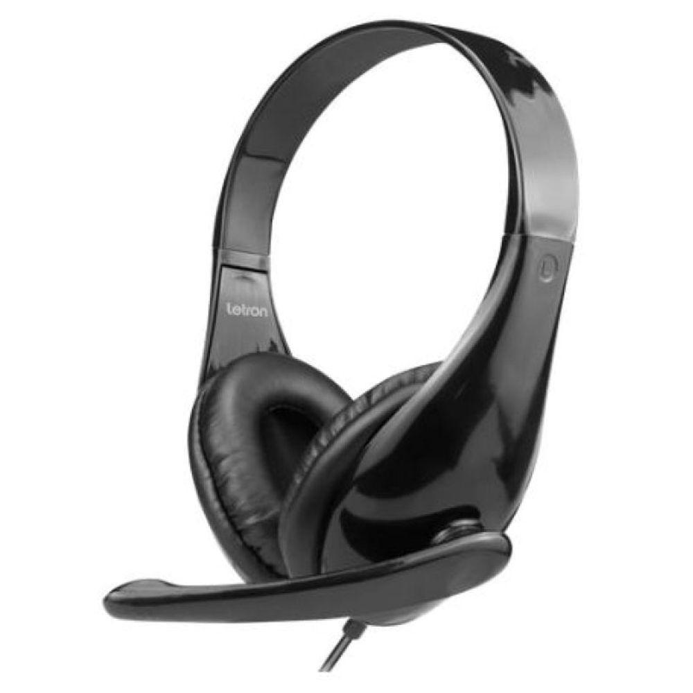 Fone De Ouvido Com Mic P3 Letron Office Fit Estereo Driver 4 - 3