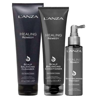L'anza Kit Complete Re-balance - Shampoo 266ml + Condicionador 250ml + Leave-in De Tratamento 100ml