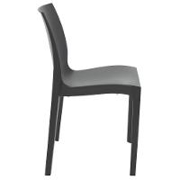 Cadeira Tramontina Alice Satinada Sem Braços Em Polipropileno Preto Tramontina - 6