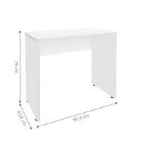 Mesa De Quarto Albenga Branco - 2