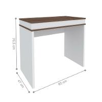 Mesa De Quarto Alexandria Ipê Branco
