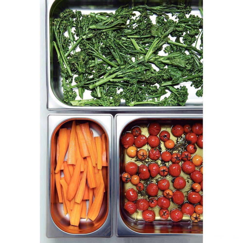 Cuba Tramontina Gn 2-4 Em Aço Inox Sem Alças Profundidade 40 Mm - Aço 304 Tramontina - 2