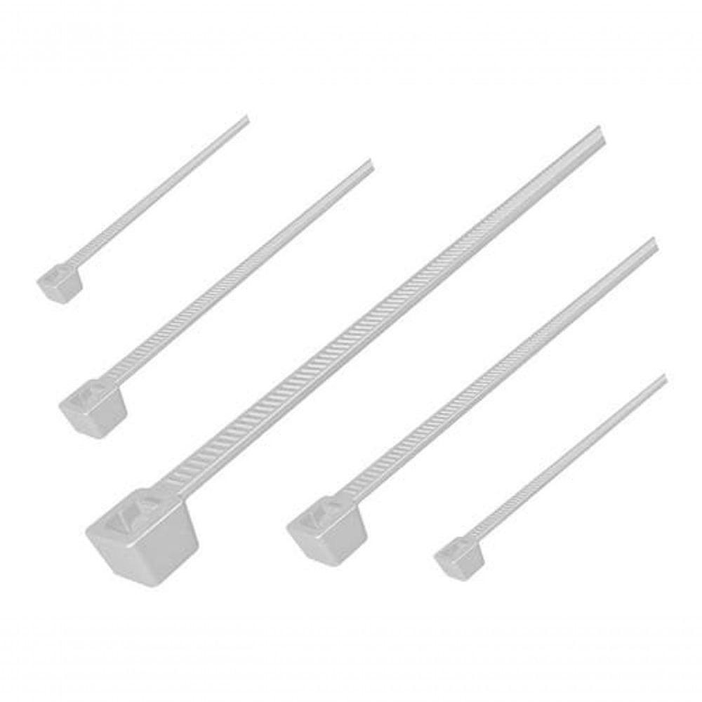 Abraçadeira De Nylon 280 X 4,8 Branca Com 500 Peças - Fertak - 4