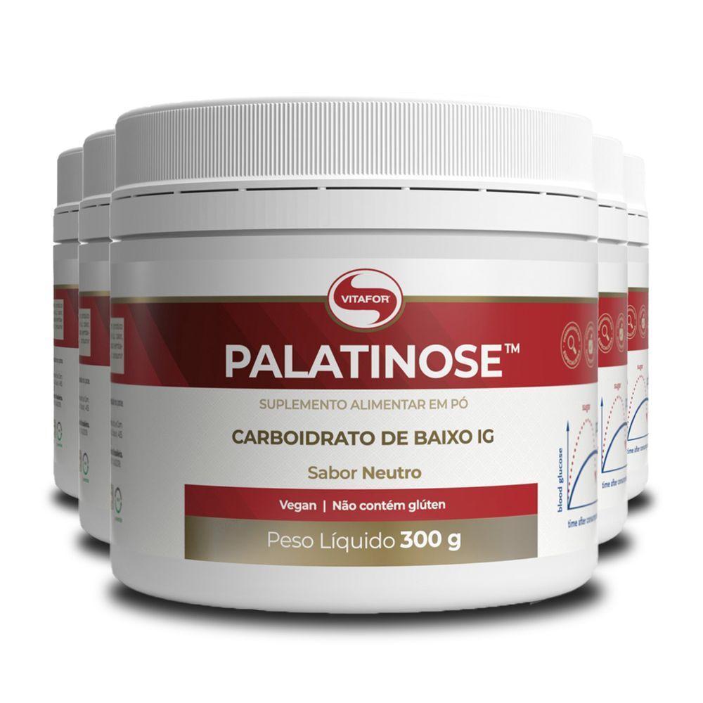 Kit 5 Palatinose Vitafor Neutro 300g - 1