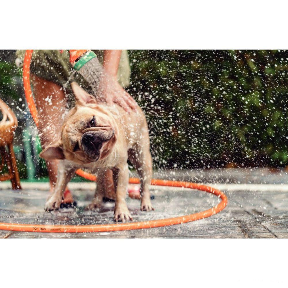 Mangueira Multi 1-2" Tramontina Laranja Em Pvc 3 Camadas 30 M Com Engates Rápidos E Esguicho Tramontina - 6