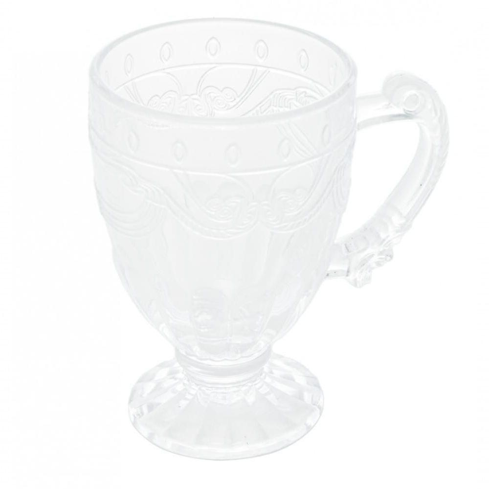 Caneca Xícara Cappuccino De Cristal Imperial 190ml - Lyor - 3