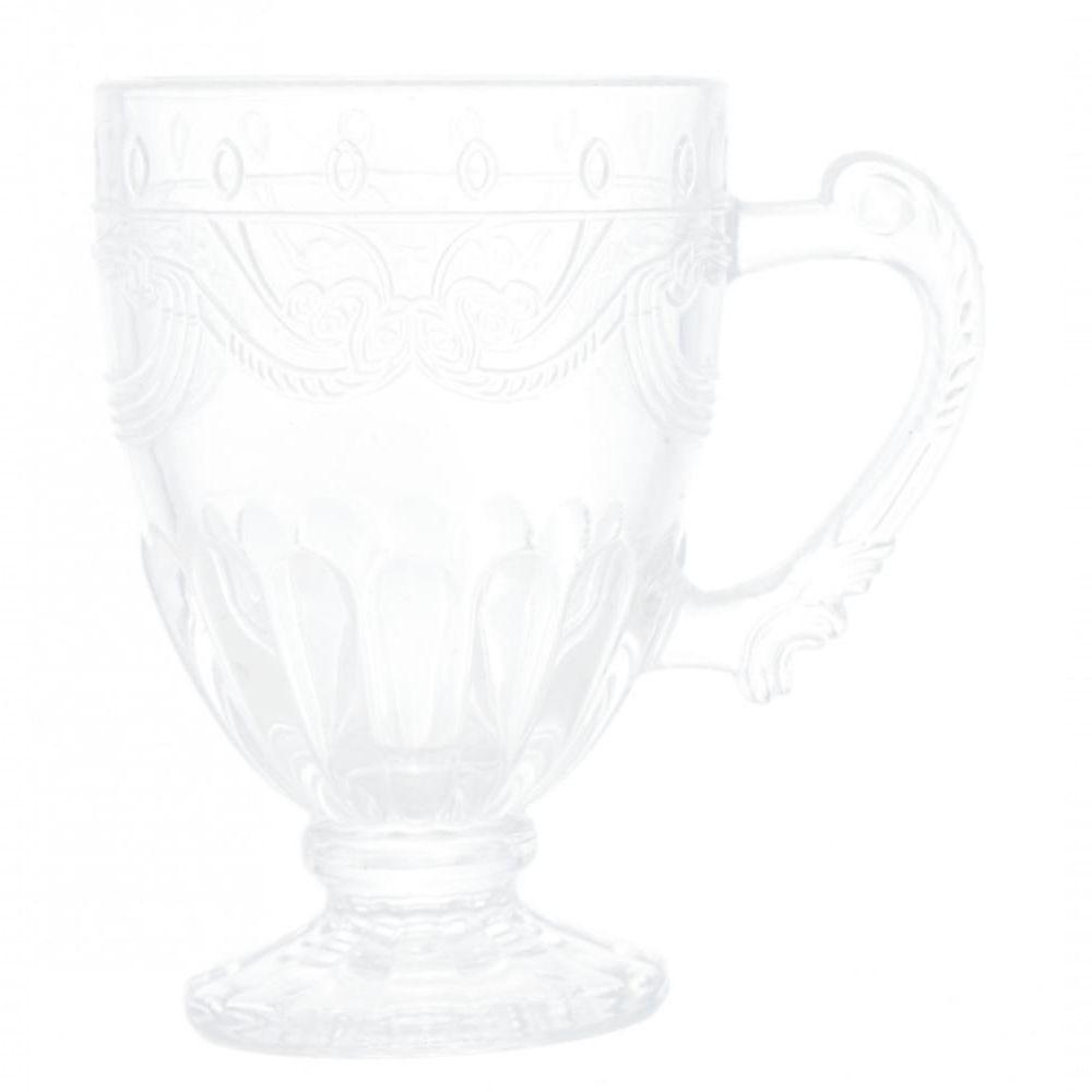 Caneca Xícara Cappuccino De Cristal Imperial 190ml - Lyor - 4