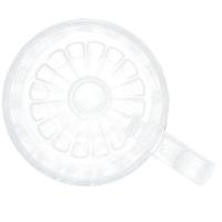 Caneca Xícara Cappuccino De Cristal Imperial 190ml - Lyor - 10