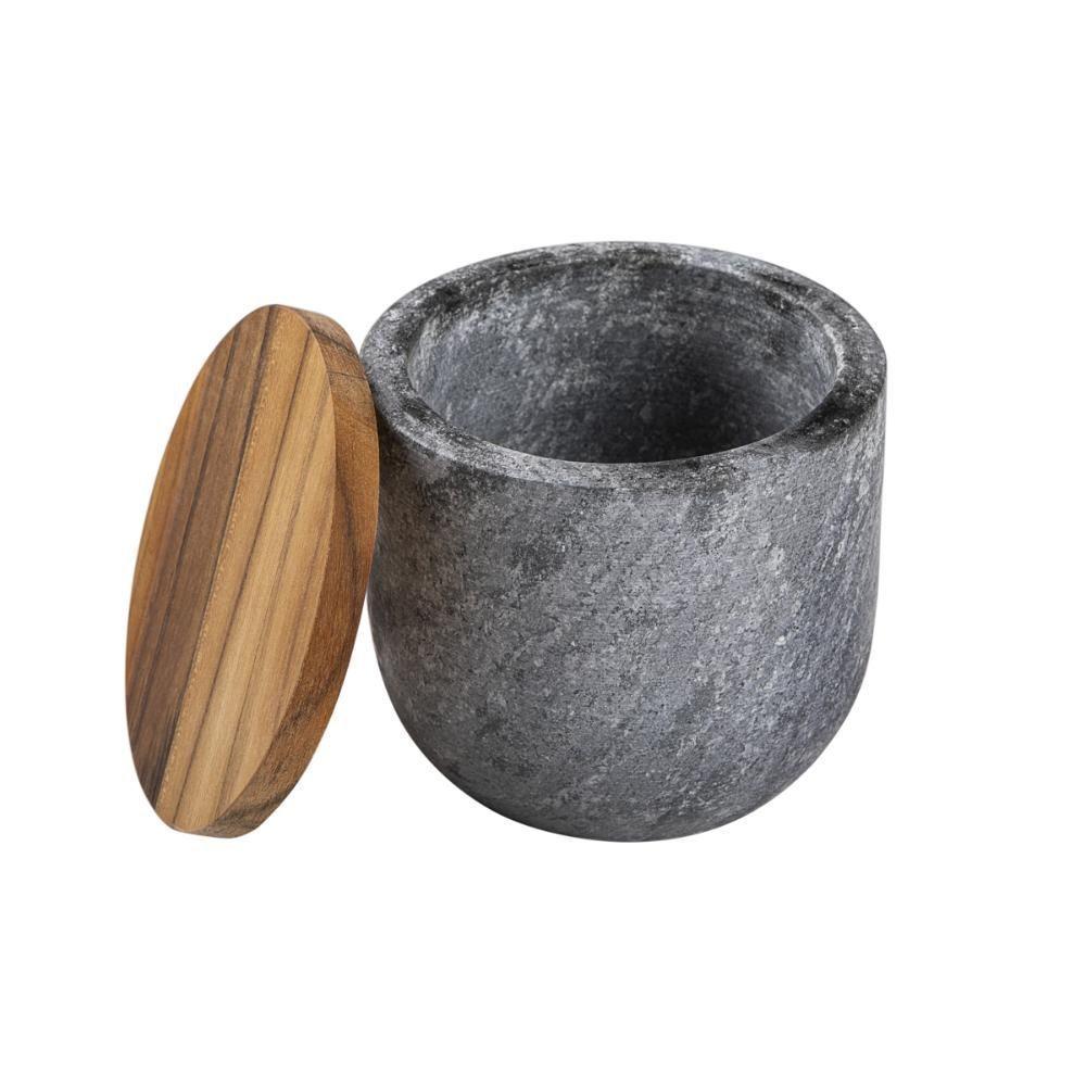 Saleiro Tramontina Organic Em Teca E Pedra Sabão 12 Cm Fsc - 1