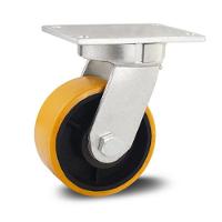 Rodizio Giratório Carga Pesada 12x3 Pol. Roda De Ferro Sem Freio 1.400 Kg - 1