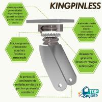 Rodizio Giratório Carga Pesada 12x3 Pol. Roda De Ferro Sem Freio 1.400 Kg - 3