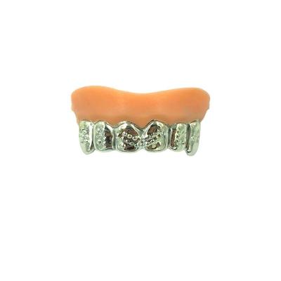 Dentaduras Dentes Grillz Metalico Rapper Gangster Escolha A Sua Dentadura Marca B