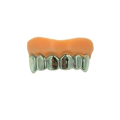 Dentaduras Dentes Grillz Metalico Rapper Gangster Escolha A Sua Dentadura Marca G