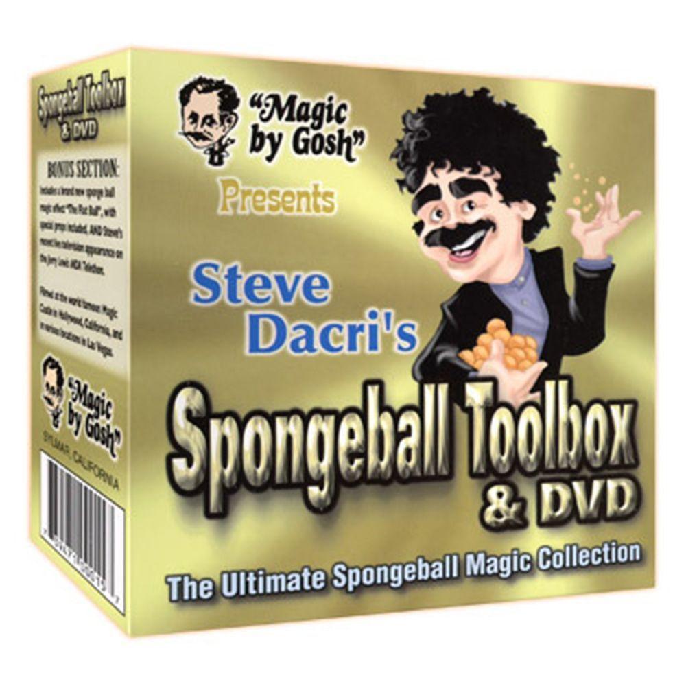 Kit Magica Espuma Sponge Ball Toolbox Dvd Goshman By Steve Dacri's - 1