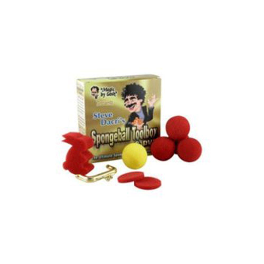 Kit Magica Espuma Sponge Ball Toolbox Dvd Goshman By Steve Dacri's - 2