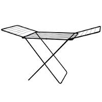 Varal De Chão Com Abas Maxi Retrátil Dobrável Mor Cor Preto - 1