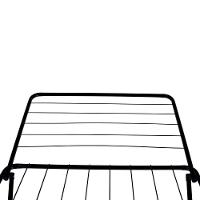 Varal De Chão Com Abas Maxi Retrátil Dobrável Mor Cor Preto - 5