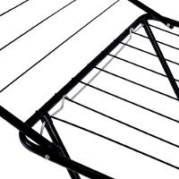 Varal De Chão Com Abas Maxi Retrátil Dobrável Mor Cor Preto - 8