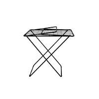 Varal De Chão Com Abas Maxi Retrátil Dobrável Mor Cor Preto - 9