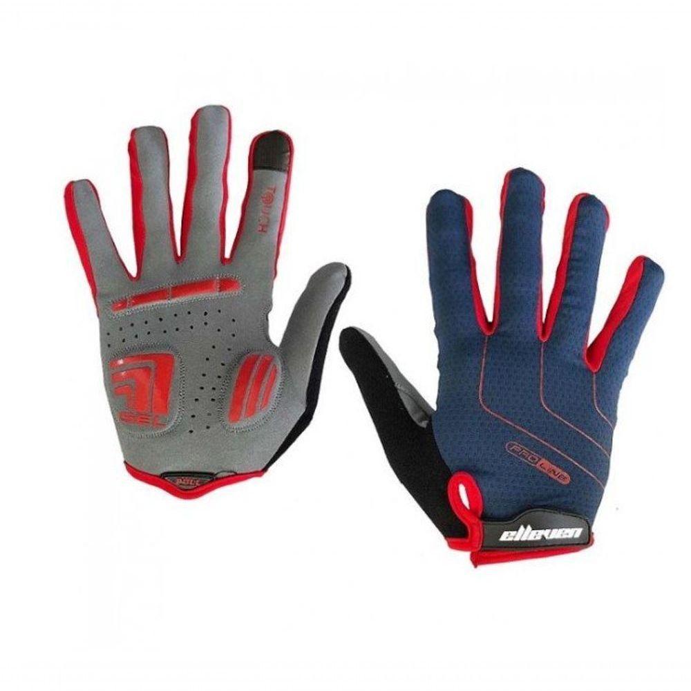 Luva Elleven Longa Azul Vermelho Gg - 1