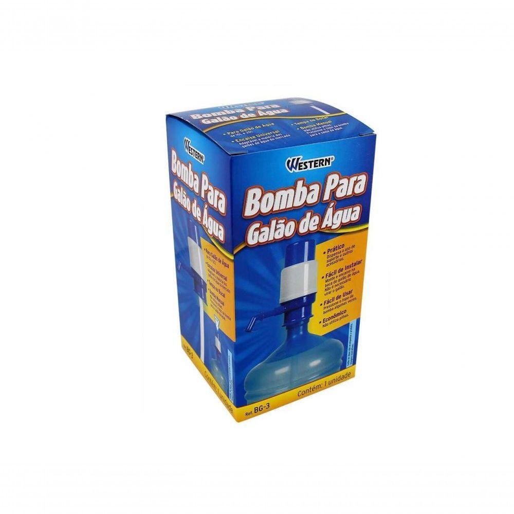 Bomba Galao Agua Western Bg-3 - 1