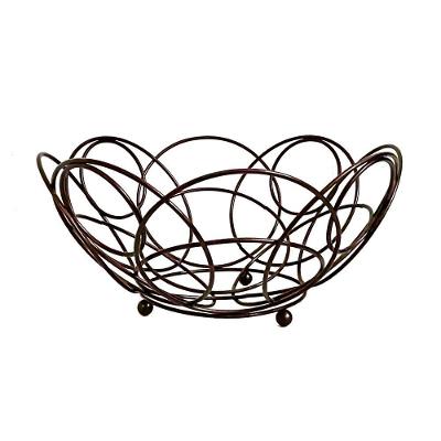 Fruteira Metal Ciculos 27x12,5cm