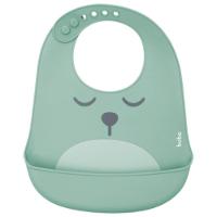 Babador De Silicone Com Pega Migalhas - Buba Verde 12094 - 1