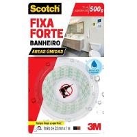Fita Dupla Face De Espuma Fixa Forte áreas úmidas 24 Mm X 1,5 M - 500g - Scotch - 3m - 1