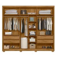 Guarda Roupa Casal 6 Portas 4 Gavetas Araguaia - Freijó - Cinza Freijó - Cinza - 6