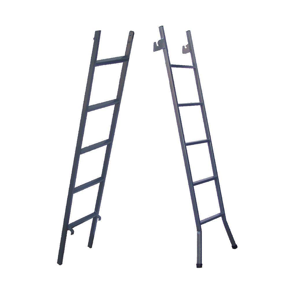 Escada 3 Em 1 Extensiva Em Chapa De Aço 9 E 5 Degraus 270Cm - 3