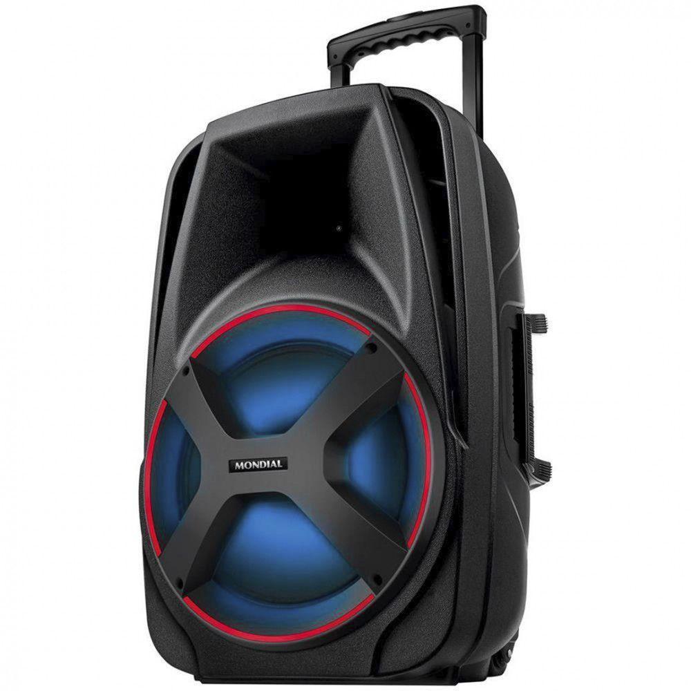 Caixa De Som Mondial Usb Fm 550Wcm 550 Preto Bvolt - 1