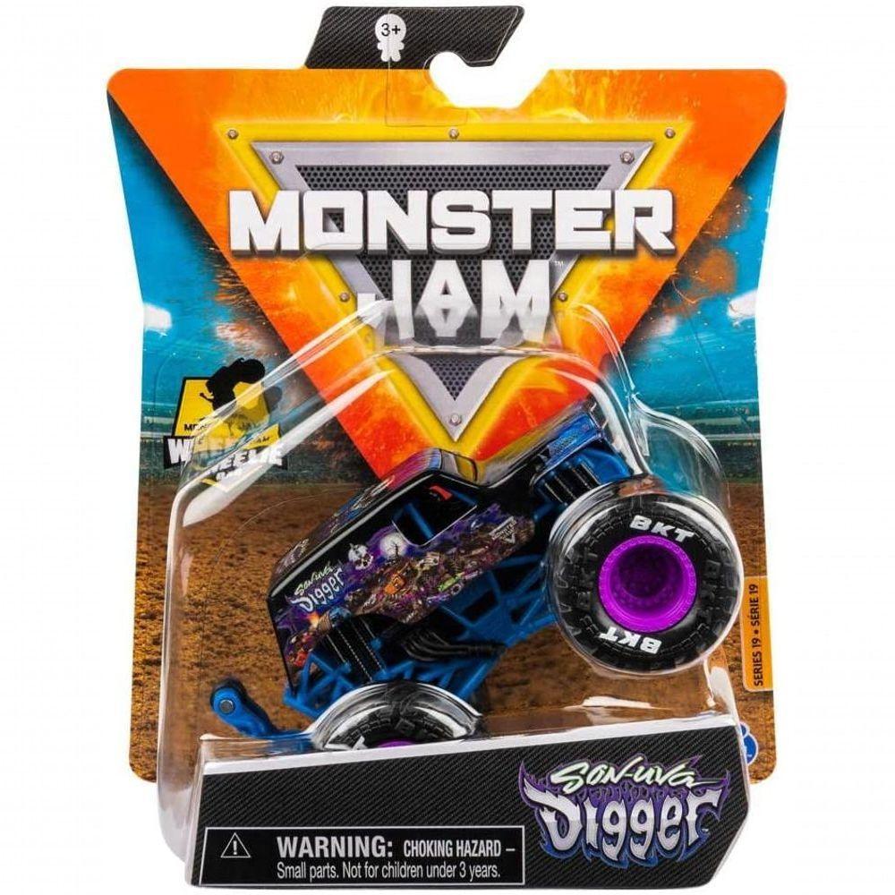 Carrinho Monster Jam 1:64 Son Uva Digger - Sunny - 2
