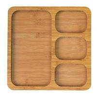 Petisqueira Com 4 Divisórias 30 X 30 Cm - Imporiente - 1