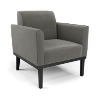 Sofá Namoradeira Com 2 Poltronas Base De Madeira Fixa Preto Marisa Suede Grafite D03 - D'Rossi - 8