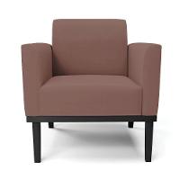 Kit 2 Poltronas Base De Madeira Fixa Preto Marisa Veludo D03 - D'Rossi Rose - 6