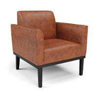 Sofá Namoradeira Com 2 Poltronas Base De Madeira Fixa Preto Marisa Corano Nozes D03 - D\'rossi - 5