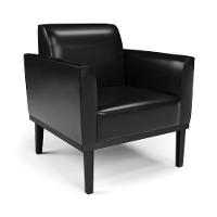 Sofá Namoradeira Com 2 Poltronas Base De Madeira Fixa Preto Marisa Corano Preto D03 - D\'rossi - 8