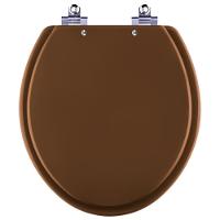 Assento Sanitário Laqueado Soft Close Fiore Ocre (marrom) Para Vaso Incepa - 1