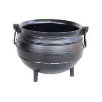 Panelão Caldeirão Bruxa Tripé Ferro Fundido Preto 140l 66cm. - 1