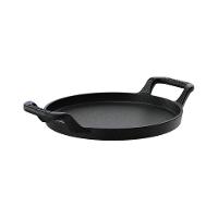 Bifeteira Redonda Alça Ferro Fundido Servir Porção 22cm - 1