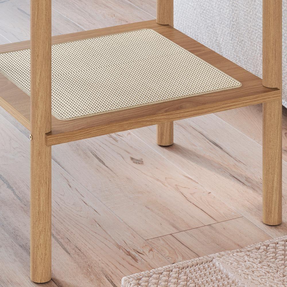 Mesa Lateral 58 Cm Pes Madeira Palhinha Oslo 27962 Hanover Artesano Hanover - 2